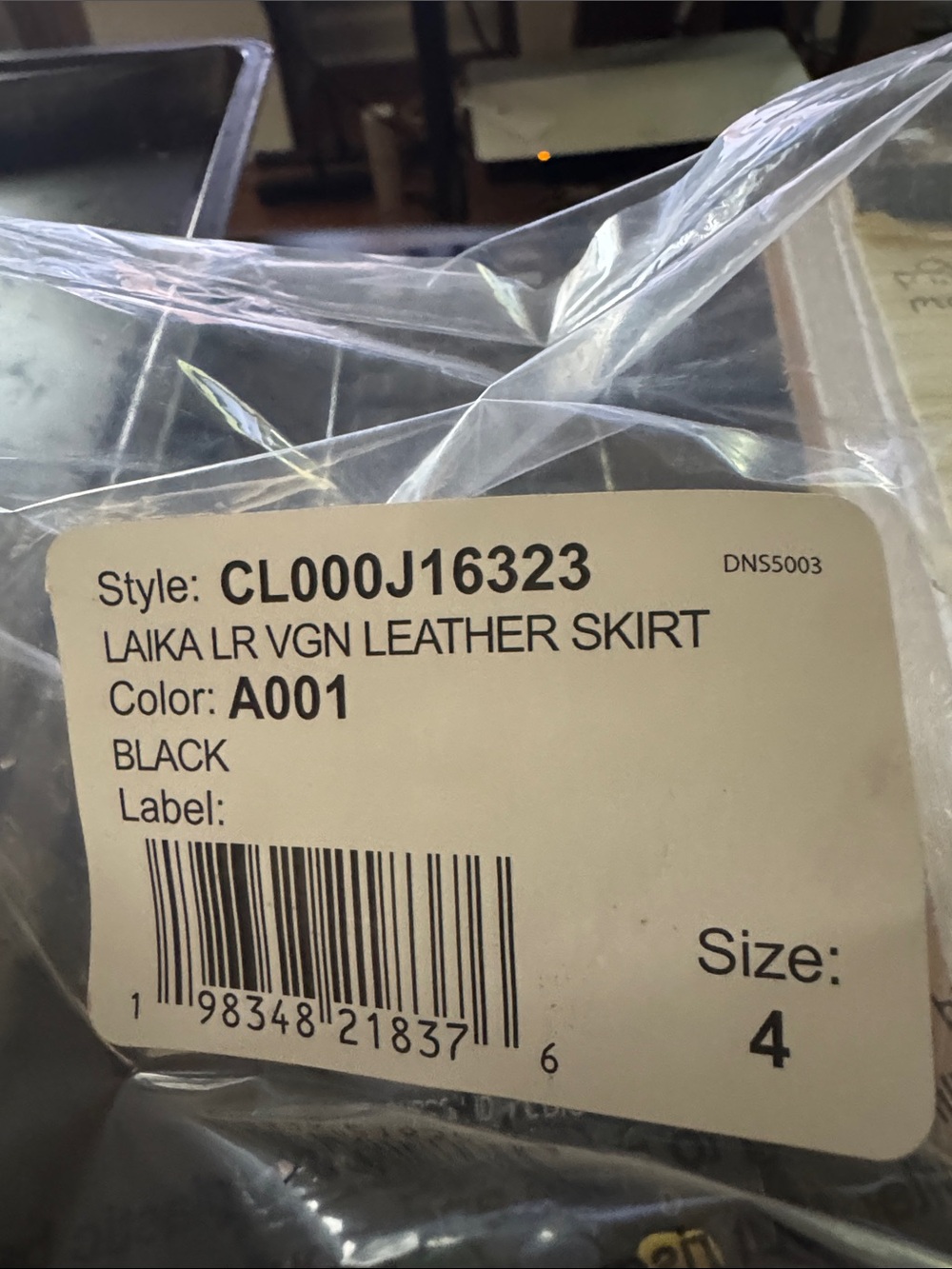 NEW. Alice + Olivia Black Vegan Leather Super Sexy Shinny Black Mini Skirt